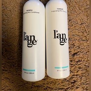 Lange shampoo and conditioner